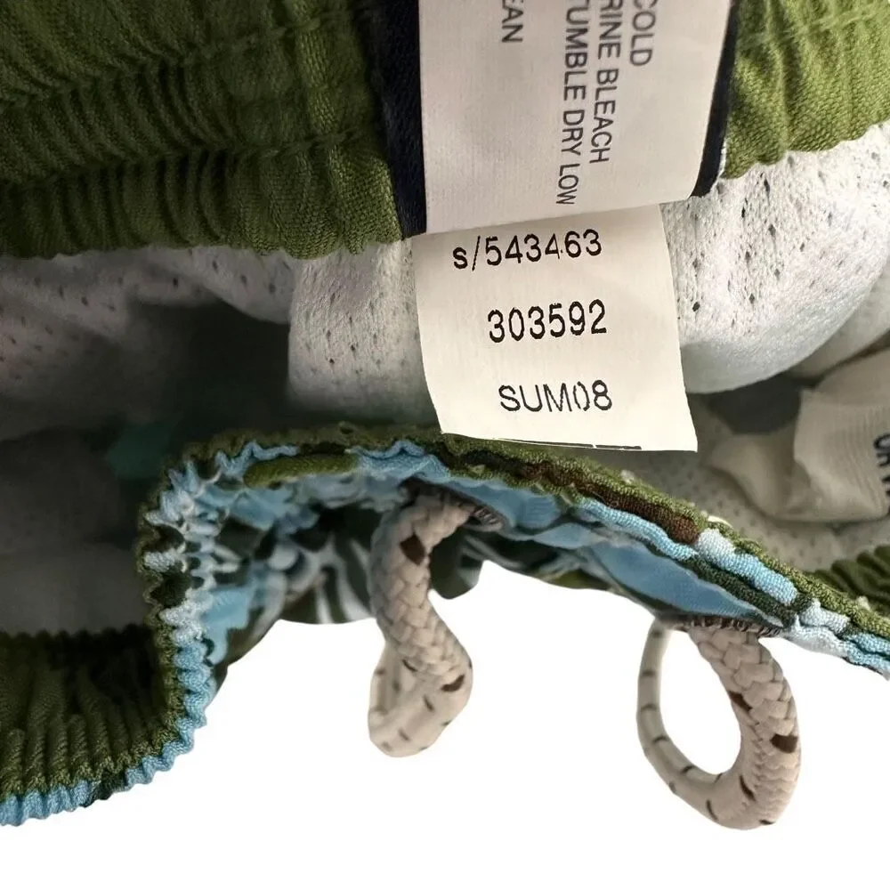 Baby Gap Swim Trunks Shorts size 18-24 Monkey Print